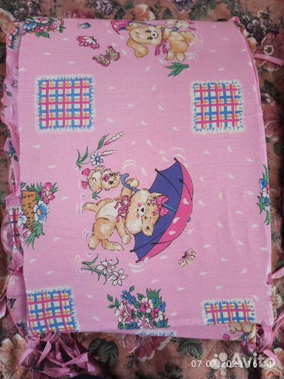 Комплект бортиков в детскую кроватку