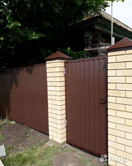 Заборы под ключ