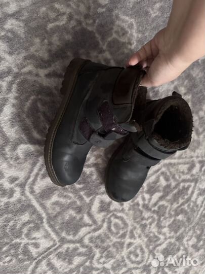 Детские ботинки 37 размер утепленные