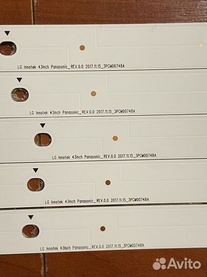 Panasonic tx-43fxr610 led подсветка для телевизора