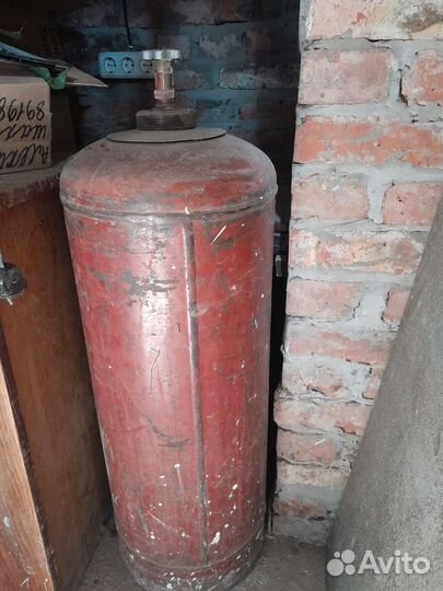 Газовая пушка и баллон