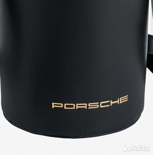 Сумка через плечо для термокружки мерч Porsche