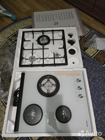 Газовая варочная панель 3 конфорки simfer