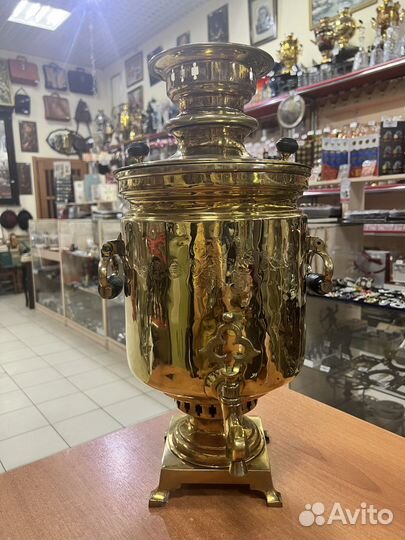 Самовар на дровах царский 19 век
