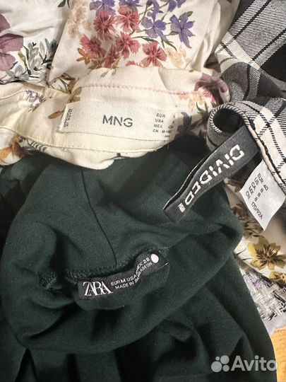 Вещи пакетом zara hm mango 42 44 размер