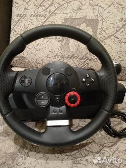 Игровой руль logitech driving force gt