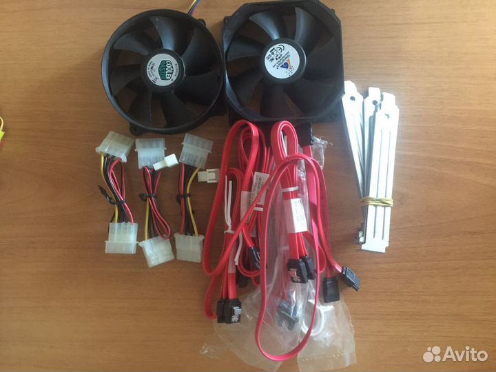 Вентеляторы для пк и шлейф SATA