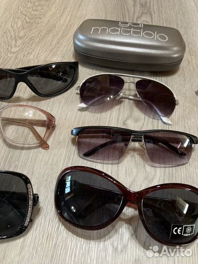 Солнцезащитные очки 8 штук плюс 1 для оправы