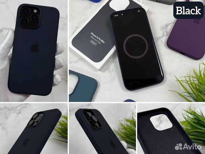 Чехол на iPhone 16 Pro Max силиконовый