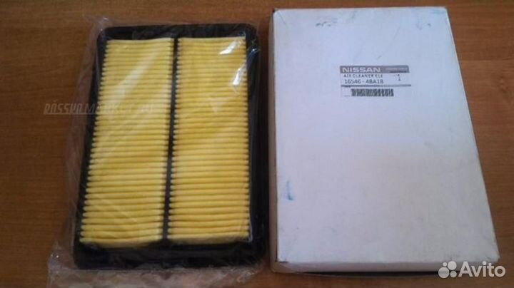 Nissan 16546-4BA1B Фильтр воздушный