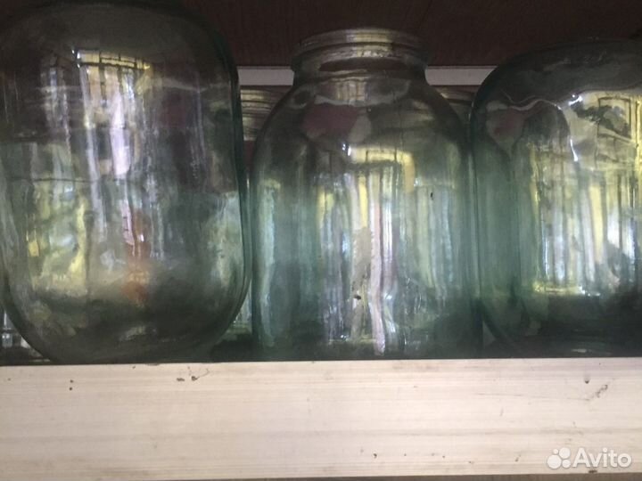 Стеклянные. Банки