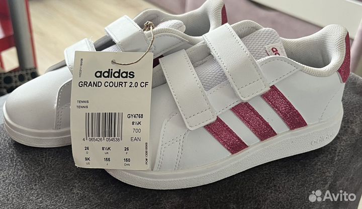 Кроссовки adidas для девочки 26 размер