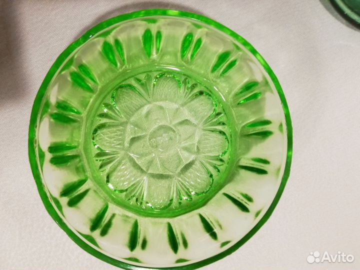 Посуда с дефектами. Цветное стекло СССР