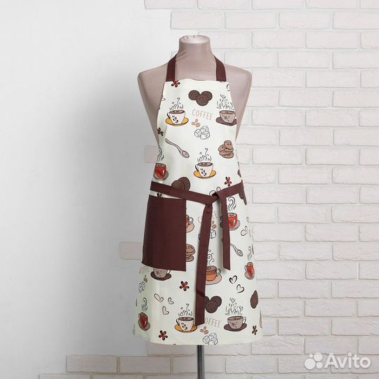 Фартук для кухни с прихваткой 