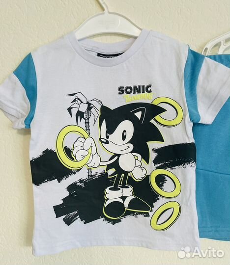 Детский летний костюм Соник Primark