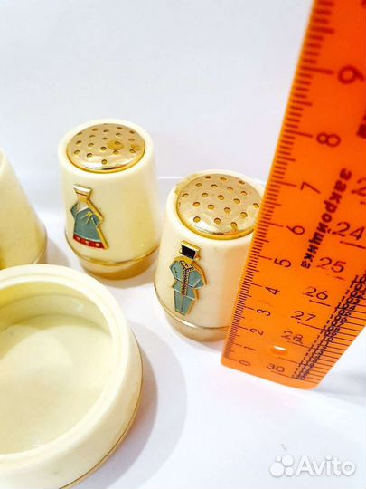 Набор для специй, солонка из 2 х наборов