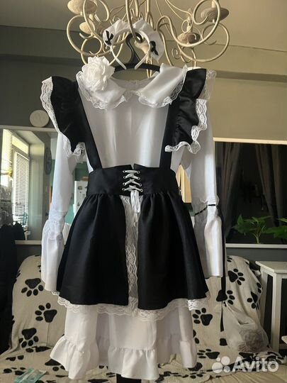 Костюм-косплей аниме горничной