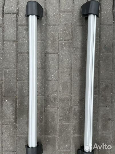 Поперечные рейлинги на крышу Фольксваген гольф плю