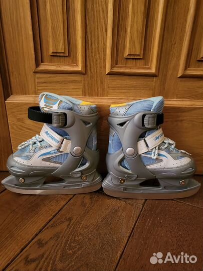 Коньки раздвижные firemark 30-33