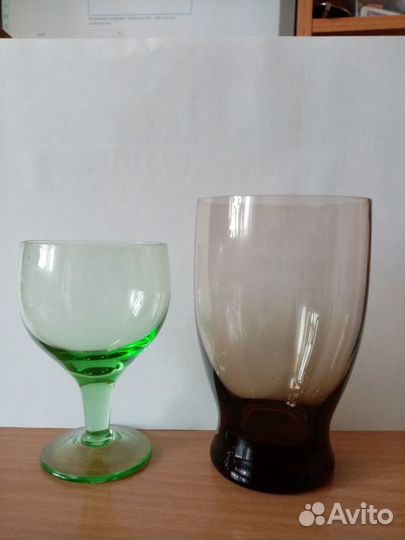 Бокалы, рюмки, стакан СССР