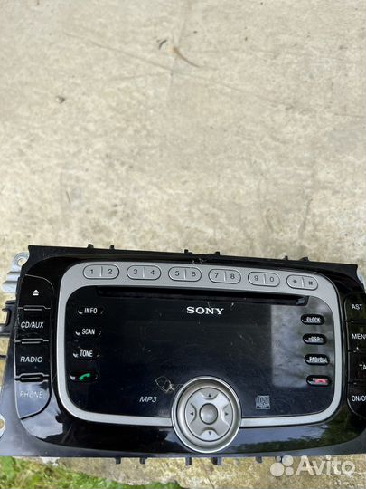Магнитола ford focus 2 sony