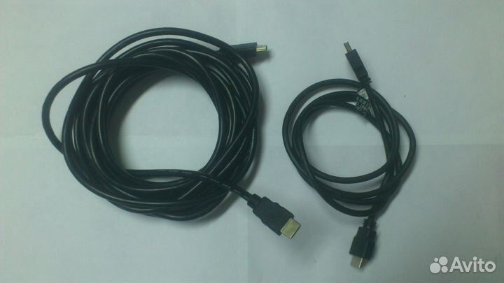 Кабели hdmi 5м.+1,8м