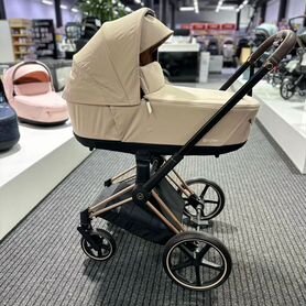 Коляска 2в1 3в1 Cybex Priam 4 Cozy beige