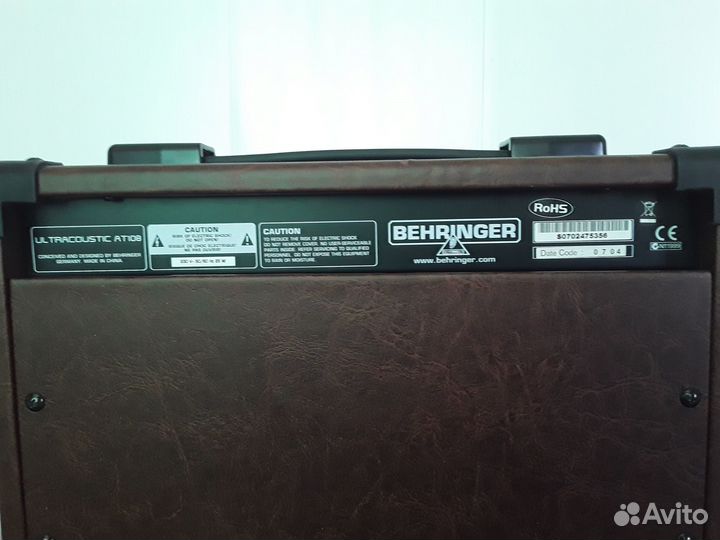 Behringer ultracoustic AT108