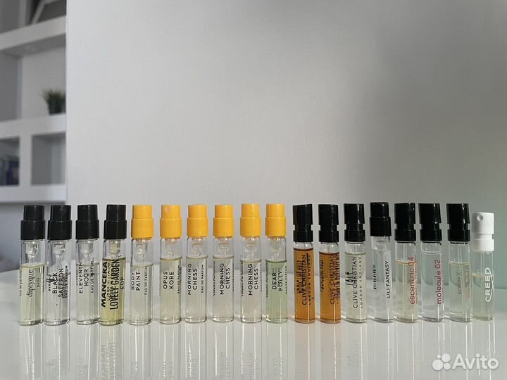 Пробники нишевой и селективной парфюмерии