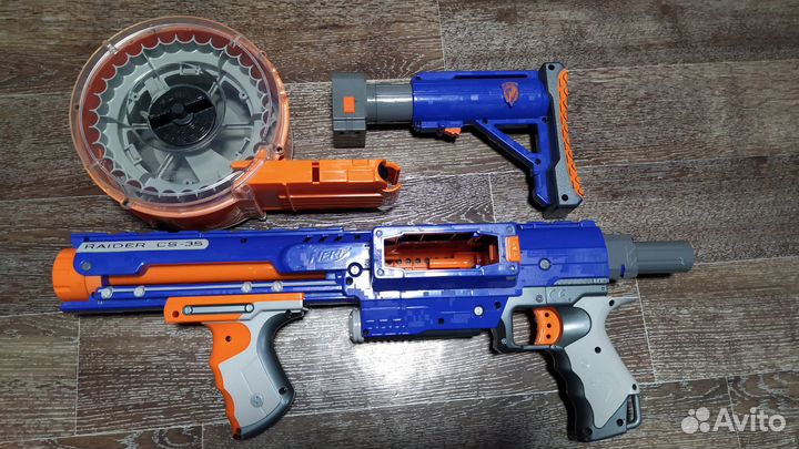 Бластер nerf
