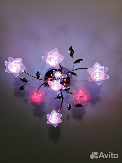 Люстра с пультом