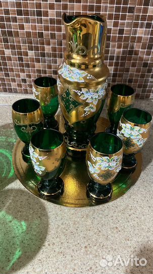 Бокалы и графины Чехия