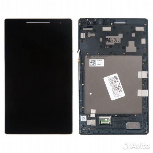 Дисплей в сборе с тачскрином и передней панелью дл