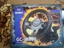 Игровой руль sven GC-W800