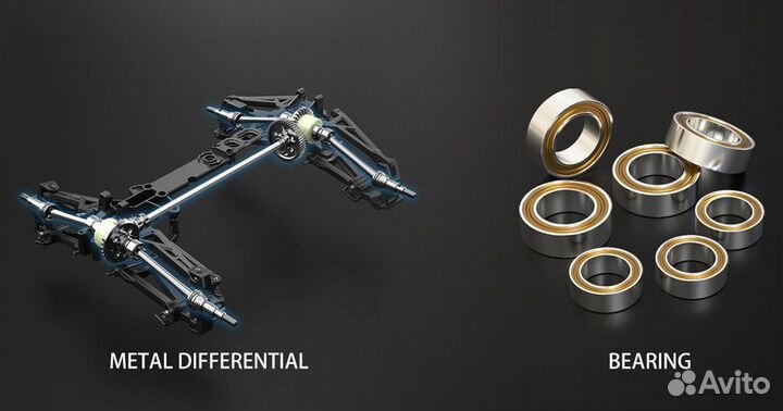 Mjx Hyper Go 16208 4WD brushless 3S ESC 45A