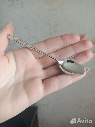 Кофейный набор с никель-серебряным покрытием