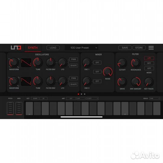 Клавишный инструмент IK Multimedia UNO Synth