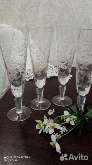 Фужеры СССР Весна