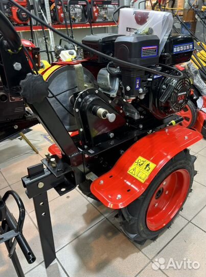 Мотоблок Ока 9HP Полуавтомат+фрезы+Плуг