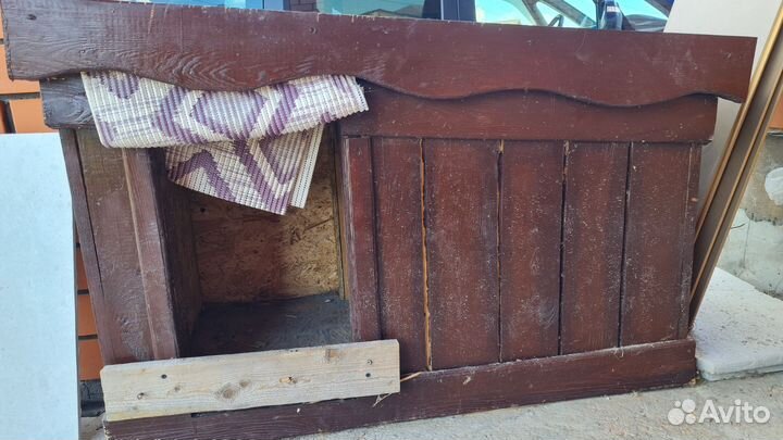 Будка для средней собаки. Утеплённая