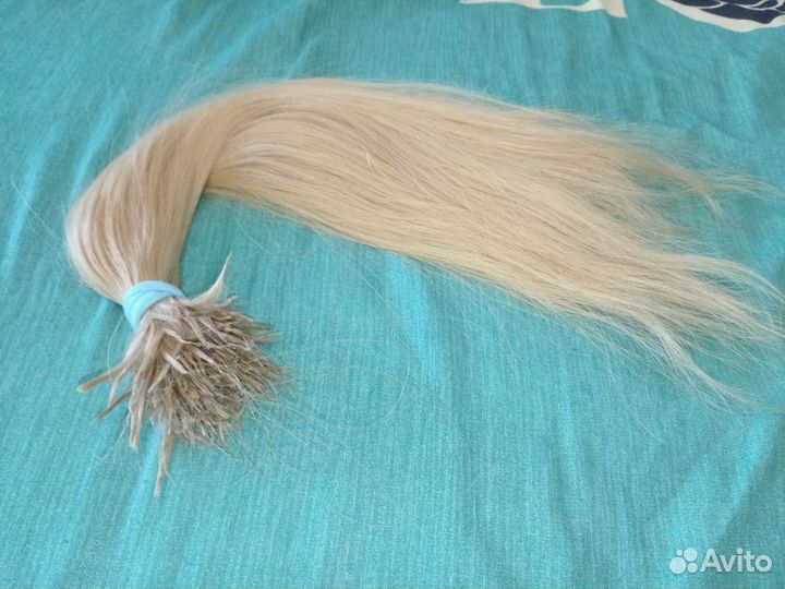 Волосы для наращивания 50 см бу
