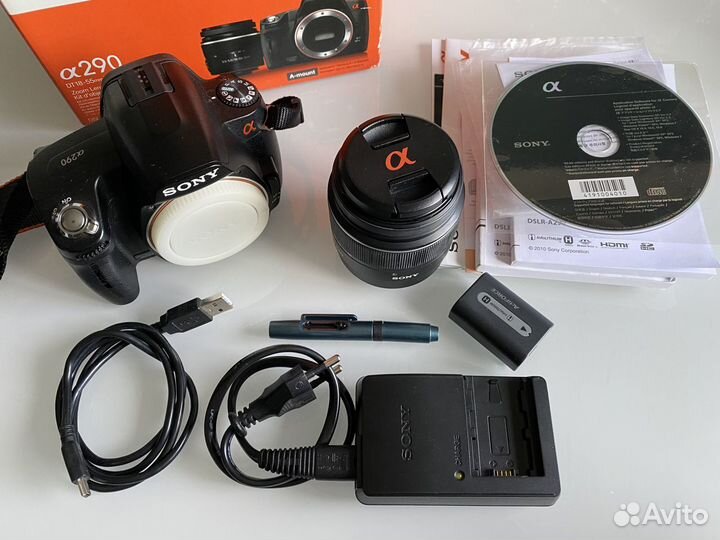 Зеркальный фотоаппарат Sony alpha a290