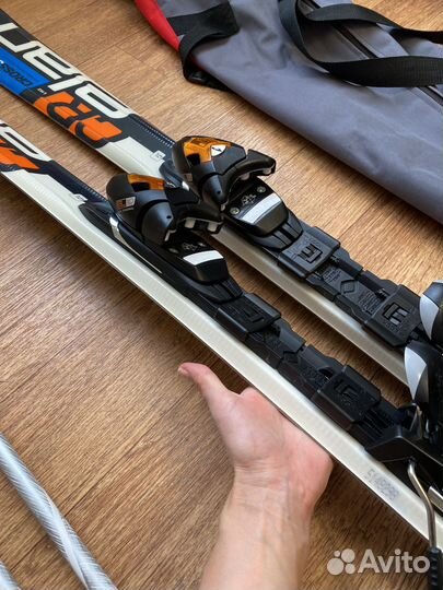 Горные лыжи 152 Elan с палками и чехлом