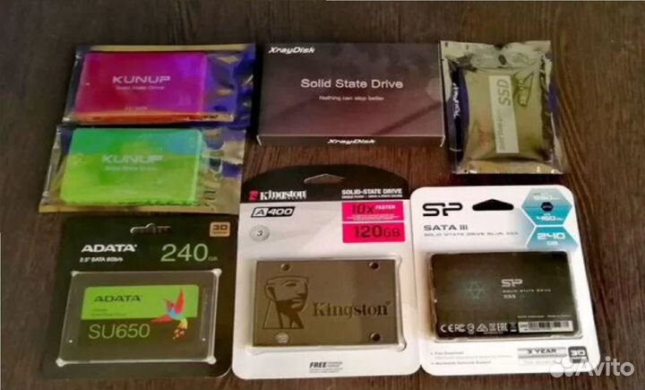 Новые SSD диски для компьютера и ноутбука на гаран