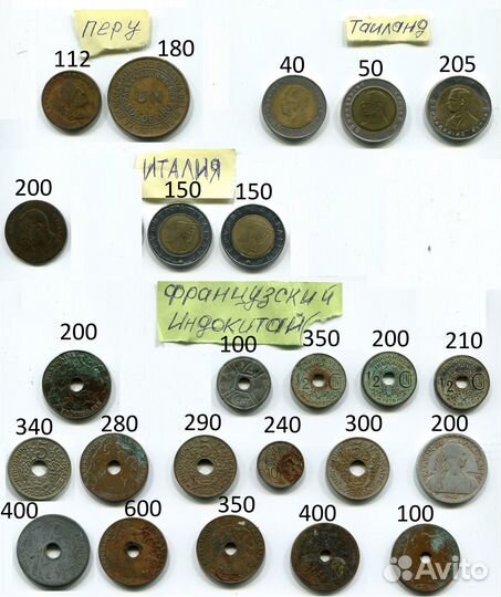 Иностранные монеты, монеты мира