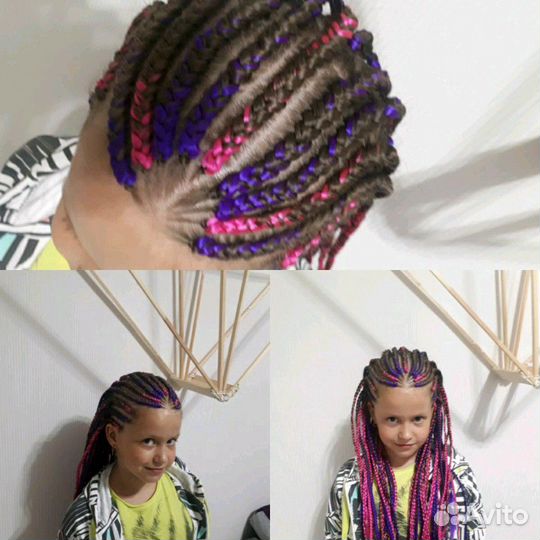 Афрокосы, д.е. дреды, зи-зи