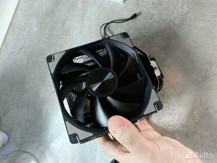 Кулер 120 4 трубки