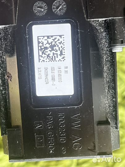 Подрулевой переключатель volkswagen