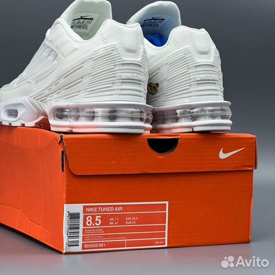 Мужские кроссовки Nike TN White