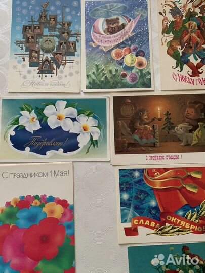 Открытки художники Зарубин,Похинтова,Величкина